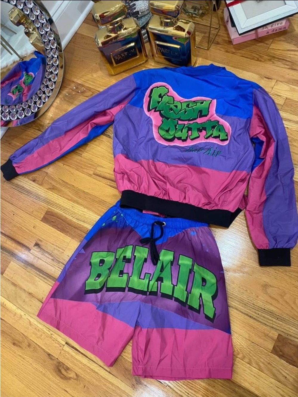 Fresh Prime of Bel Air Vintage 90s Track suit Unisex for Men or Women